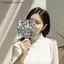 COD 1 Chiếc Gương Vuông Mini Cầm Tay Để Bàn Mỹ Phẩm Gương Trang Điểm Du Lịch Kim Loại Di Động Gương Làm Đẹp MỚI