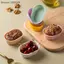 {AKIN} Nướng món ngon với 10 chiếc Cốc Muffin silicon hình bầu dục không gỉ có thể tái sử dụng cho người hâm mộ nướng bánh {a}