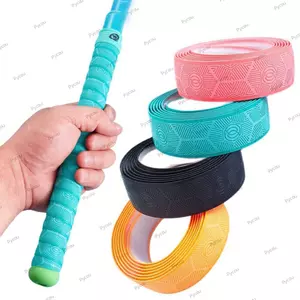 Bọc tay cầm vợt PYCOU, Băng dính cần câu thoáng khí 1,5M, Băng dính vợt chống trượt thấm mồ hôi cho vợt Tennis Cầu lông cần câu và tay cầm thể thao