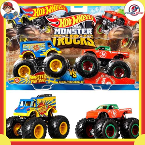 MATTEL HOT WHEELS Mattel Hot Wheels Monster Truck 2-Pack [Parallel Import]