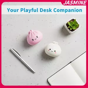 JASMINE Bộ 3 Squishy Bubble Bun Fidget Đồ Chơi Giảm Căng Thẳng Cho Văn Phòng Tại Nhà Sử Dụng JASMINE