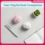 JASMINE Bộ 3 Squishy Bubble Bun Fidget Đồ Chơi Giảm Căng Thẳng Cho Văn Phòng Tại Nhà Sử Dụng JASMINE