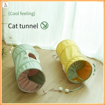 Đồ chơi vật nuôi / Đồ chơi mèo / Đồ chơi tổ kênh mèo đa chức năng / Đồ đường hầm khoan mèo Đồ đường hầm xoắn ốc gấp Maze Nest