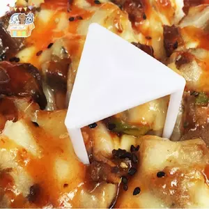 100 Chiếc Pizza Saver Đế Cố Định Ra Pizza Giá Đỡ Pizza Paing Tripod Nhựa Chân Máy Sta ELWW