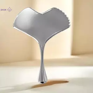 Dụng cụ massage mắt hình lá mơ Guasha cạo mắt Dụng cụ massage chống nhăn Làm săn chắc da Dụng cụ massage trị liệu vật lý