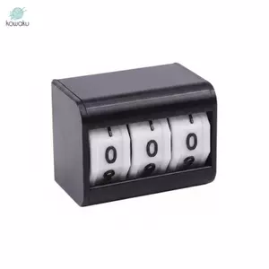 Bộ đếm số máy tính để bàn Bộ đếm số thủ công đa năng Màu đỏ 2 chữ số
