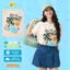 Áo thun nữ YODY in hình trẻ trung, có đồng phục gia đình, đội nhóm WCTS26S020