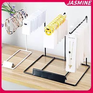 JASMINE Sắt Braet Trang Sức Hiển Thị Ra Hộ Gia Đình Để Bàn Trang Trí Bông Tai Nelace Lưu Trữ Dây Headrope Tổ Chức Ra JASMINE