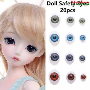 VVDZA 20 Chiếc Mắt An Toàn Búp Bê 4 Màu Đồ Chơi Động Vật Ngộ nghĩnh Thủ Công DIY