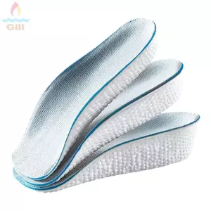 Miếng đệm nâng gót chân GILL, EVA Foam Half Invisible Design Đế tăng chiều cao, Hỗ trợ vòm 1.5 / 2.5 / 3.5CM Chức năng nâng gót thoáng khí Đệm nửa giày Đi bộ hàng ngày