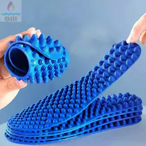 Đế giày GILL, Bấm huyệt mềm trên đế Massage chân, Đế giày thể thao Chống mùi Hấp thụ mồ hôi Đế giày nam nữ đế giày cho bàn chân