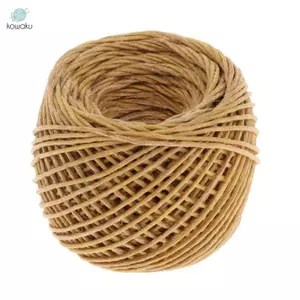 Kohaku Nâu Hữu Cơ Gai Dầu Nến Wick Sáp Ong Lớp Phủ Dây Sáp Sợi Để Làm Nến DIY Khuôn Nến Tiếp Liệu Hàng Thủ Công Thơm