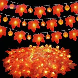 Dây đèn LED YOFFOR, Đèn lá phong DIY