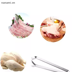 1 Xương cá bằng thép không gỉ s, Kẹp phòng ăn Dụng cụ vắt xương, Kìm loại bỏ xương cá, Kẹp chiết, Dụng cụ nhà bếp [VN]
