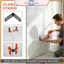 POWER 25 Chiếc Hệ Thống San Bằng Ngói Kẹp Tầng Tấm Lót Tường Miếng Đệm Định Vị Công Cụ Chống Trơn Trượt Cho Ngay Cả Các Dự Án Bề Mặt Ngói.