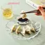 1 Vỏ Đĩa Bánh Bao Trong Suốt Có Đĩa Giấm Đĩa Giấm Món Ăn Sushi Ăn Sáng Trái Cây Khô Vỏ Ốc sên Đĩa khạc nhổ