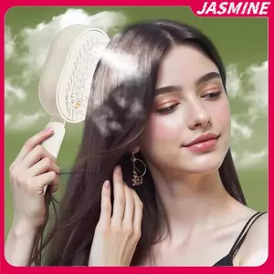 JASMINE Chăm Sóc Tóc Massageb Da Đầu Bàn Chải Tóc Đầu Máy Mát Xa Tóc er Atomizing Bàn Chải Applicator JASMINE