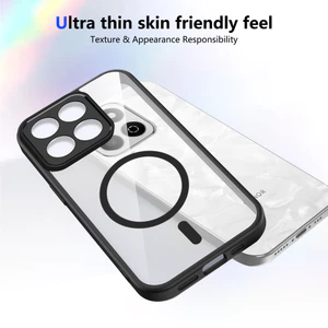 Ốp lưng Honor X7D Vỏ từ tính trong suốt mờ cho vỏ điện thoại Honor X7D