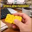 POWER Poet Size Cheese Slider Fidget Toy Smooth Spin Flip Bền dành cho người lớn Đồ chơi giảm lo âu để tặng quà.