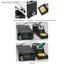 SRVN C210 C245 115 Bộ dụng cụ sắp xếp tay cầm bằng sắt hàn với áo lót cáp DC xốp dành cho kỹ thuật viên tại nhà Xưởng lưu trữ dụng cụ.