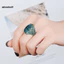 MIC _ Ring Trang Trí Bắt Mắt Chống Biến Dạng Retro Thanh Lịch Hoa Nguyên Tố Nhẫn Nữ Cho Cuộc Sống Hàng Ngày