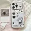 Tranh đen trắng Trường hợp iPhone 1716p phù hợp 15 Bao trọn gói 14 Mẫu mới 13 Nữ 12