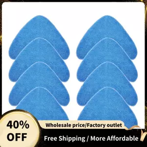 8 Gói Thay Thế Cây Lau Nhà Hơi Nước Miếng Lót Làm Sạch Cho Vax S85-CM Hơi Nước Microfibre Làm Sạch Cây Lau Nhà Miếng Lót Bụi
