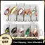 10 Cái / lốc Muỗng Câu Mồi Spinner Mồi 3-7G Câu Cá Wobbler Mồi Kim Loại Spinnerbait Isca Nhân Tạo Miễn Phí Có Hộp