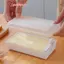 1 Đĩa Bơ Có Nắp Bơ Hộp Giữ Tươi Có Máy Cắt Lát Mặt Bàn Hộp Bơ Cho Hộp Bảo Quản Phô Mai Gia Đình