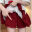 Nữ Mùa Hè Cao Cấp Chữ A Váy Mini Tích Hợp Quần Short Giảm Béo Xếp Ly Puff Hem Skort Cho Nhỏ Màu Hồng