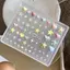 XUAN Silicone Nail Art 3D Mold Star Heart Patterns Non-Sti Easy Demold để trang trí móng tay DIY Làm móng tay Salon Người mới bắt đầu VN