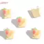 HFSHY Bánh Dâu Nhựa Hoạt Hình Quyến Rũ 10 / 12 Cái BPA-Free An Toàn Cho DIY Vỏ Điện Thoại Trang Trí Trang Sức Làm Người Mới Bắt Đầu Thủ Công Bộ Dụng Cụ VN