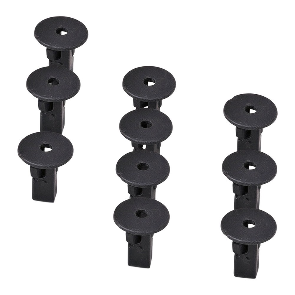 FENDER [GIGGLE] 50 × Kẹp lót chắn bùn ô tô Dây buộc vít Grommet cho Toyota
