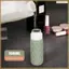 Bộ 4 Chai Du Lịch Silicon 100ml Cho Đồ Dùng Vệ Sinh Rò Rỉ Có Thể Gập Lại Cho Mỹ Phẩm Dầu Gội Kem Dầu Xả Xà Phòng Lotion