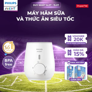 Máy Hâm Sữa Và Thức Ăn Siêu Tốc Philips Avent - An Toàn, Giữ Trọn Dinh Dưỡng Cho Bé