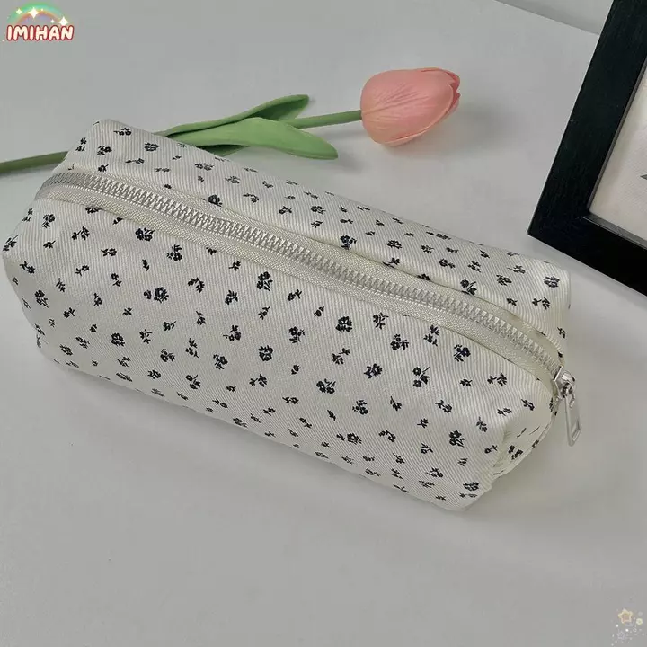 Túi Văn Phòng Phẩm IMIHAN, Túi Đựng Bút Đa Năng Dung Tích Lớn, INS In Hoa Văn Phòng Phẩm Tổ Chức Văn Phòng Học Tập Văn Phòng