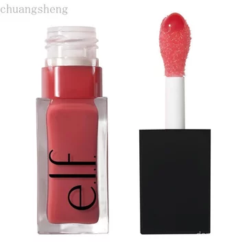 E.l.f. Dầu môi Glow Reviver, Dầu môi nhuộm màu nuôi dưỡng cho lớp hoàn thiện có độ sáng cao, được truyền dầu Jojoba, không thuần chay & tàn ác, XPSG Rose Envy