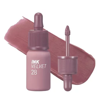 Peripera Ink The Velvet Lip Tint | Son Tint màu cao, dài và không trọng lượng | Chống nhòe, Màu sắc có thể xây dựng cho môi & má | Trang điểm K-Beauty, An toàn cho môi nhạy cảm (02
