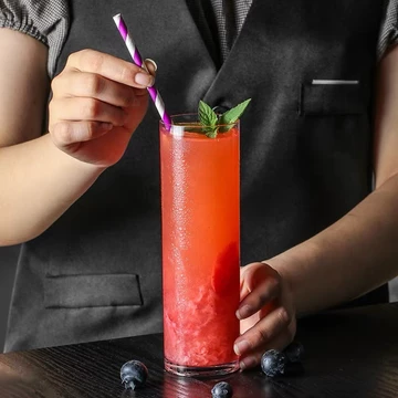 Bar Master Phong Cách Nhật Bản Cực Dài Dài Uống Cocktail Thủy Tinh Colin Thủy Tinh Hyperbo Thủy Tinh Thủy Tinh Pha Lê Thủy Tinh Rượu Thủy Tinh