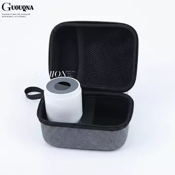 GUOUQNA Hộp đựng EVA cứng cho máy đo huyết áp cánh tay trên Túi bảo vệ chống trầy xước cho du lịch tại nhà BASL