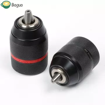 Baguo BAGUO Máy khoan không cần chìa khóa Chuck Máy khoan cầm tay Dụng cụ điện Phụ kiện Bộ chuyển đổi nữ Ratchet Máy khoan Chuck cho búa quay / Máy khoan búa Bộ chuyển đổi mũi khoan Bộ chuyển đổi thay