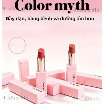 Son môicolormyth Son môi tôn da, làm sáng da vàng, son môi giá bình dân, son môi dưỡng ẩm căng mọng, mỹ phẩm trang điểm.