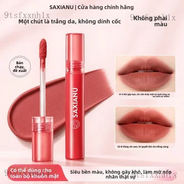 Son môi Son bùn lì mỏng nhẹ mây sương mọng nước hương vải thiều mơ màng, son kem lì nhung mềm mịn, son bóng, son môi lì