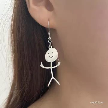 Dọc Giữa Ngón Tay Người Nhỏ Dễ Thương Bạc Thép Titan Thiết Kế Đơn Giản Trung Tính Không Gây Dị Ứng Bông Tai Bạc Ngộ nghĩnh Bông Tai Bông Tai Bông Tai Bông Tai Bông Tai Bông Tai Bông Tai Bông Tai Bông 