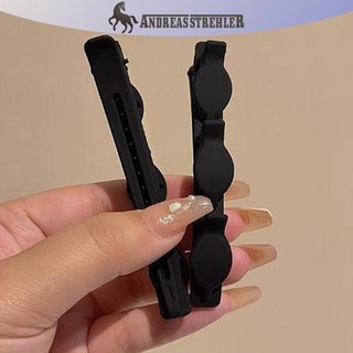 Onetimingfine Màu Trơn Kẹp Tóc Phong Cách Hàn Quốc Cắt Tóc Nổ Kẹp Trán Đổ Barrettes Phụ Kiện Tóc VN