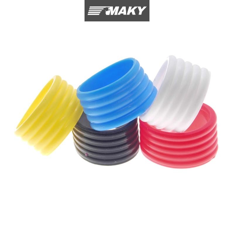 Newwellknownepic Vợt Tennis Grip Vòng Cao Su Cầu Lông Bát Overgrip Fix Dây Linh Hoạt Hoàn Thiện Bảo Vệ Thể Thao Ngoài Trời Đỏ VN