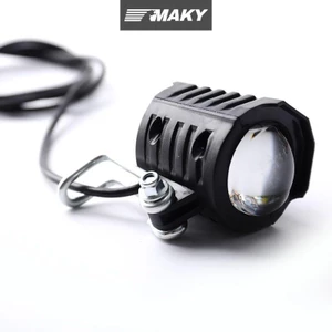 Newwellknownepic 2 trong 1 Đèn pha xe đạp điện Đầu vào 36V 48V 60V Xe tay ga điện Tay lái Đèn xe tay ga điện Đèn trước LED có còi VN