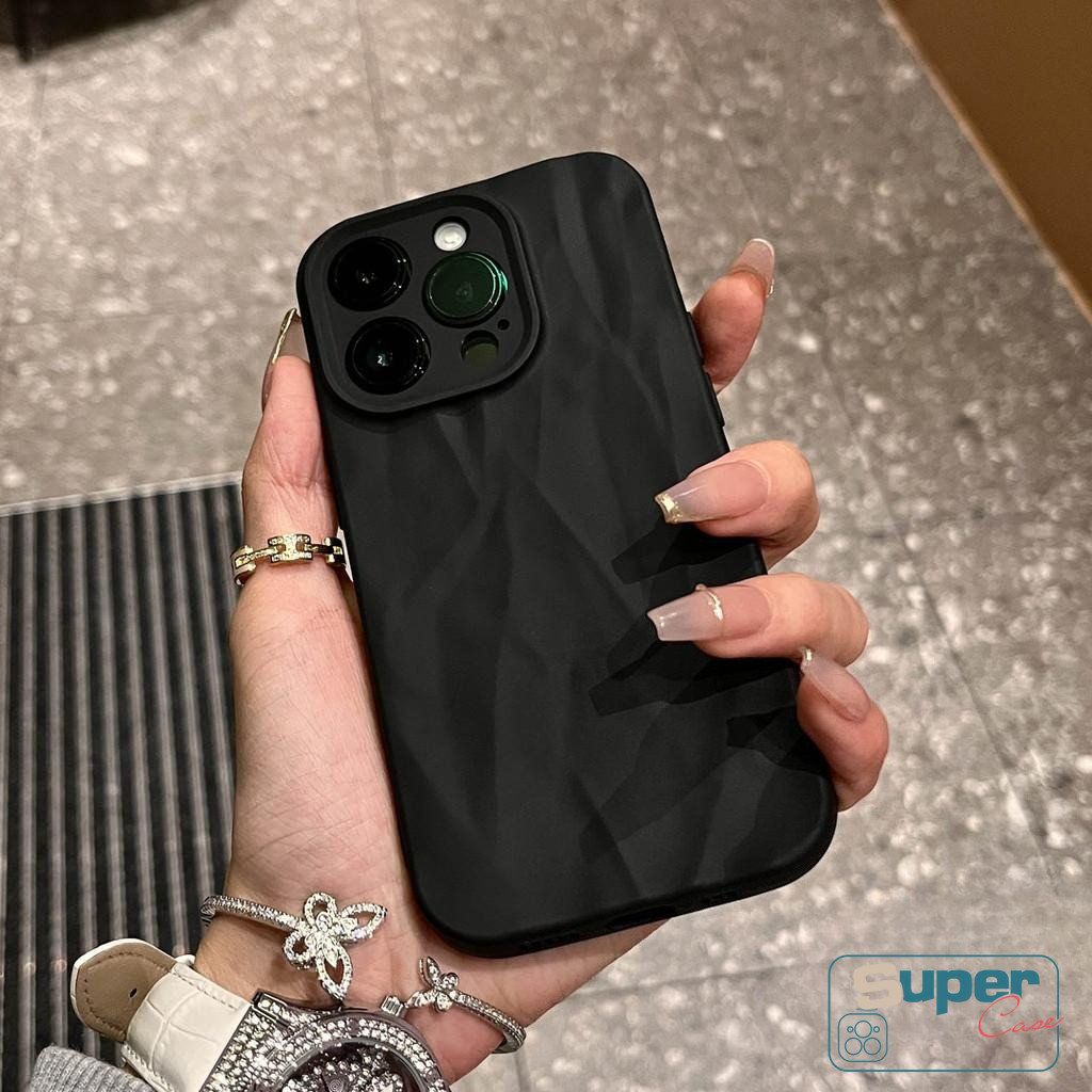 Ốp Lưng Tương Thích Cho IPhone 16 15 13 11 14 12 Pro Max XR X XS Max 16 15 13 11 Pro 16 14 15 Plus SE Thời Trang Đơn Giản Sang Trọng Nhiều Màu Kẹo Màu Sắc Sang Trọng Không Đều Nhăn Matte Cover