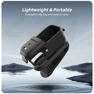 Dành cho kẹp ba lô DJI Osmo Nano, giá đỡ máy ảnh thể thao xoay được, kẹp cá sấu mini phát hành nhanh