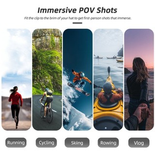 Dành Cho DJI Osmo Nano Vành Kẹp Người Đầu Tiên Chụp Nano Máy Ảnh Mỏ Vịt Nắp Băng Đô Giá Đỡ